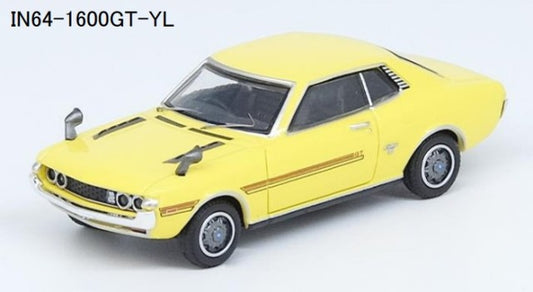 IN64-1600GT-YL INNO MODELS 1:64 Toyota Celica 1600GT TA22 Yellow