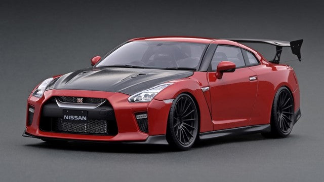 IG1759 ignition model 1:18 Nissan GT-R R35 Premium Edition Red model car