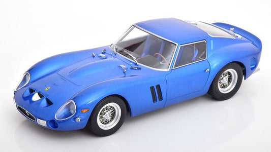 KKDC180732 KK scale 1:18 Ferrari 250 GTO 1962 with Blue Metallic decal #17 Le Mans 1962 / #24 Sebring 1962