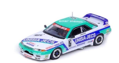 IN64-R32-MGP21HS INNO MODEL 1:64 Nissan Skyline GT-R (R32) #5 "UNISIA JECS" Macau Guia Race 1992