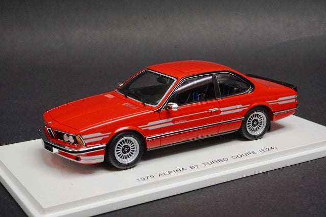 1:43 SPARK SKB43001 KID BOX 1979 ALPINA B7 TURBO COUPE E24 1979 RED model car