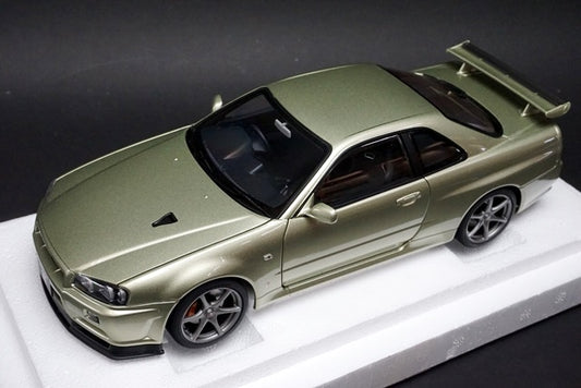 1:18 AUTOart 77404 Nissan Skyline GT-R (R34) V Spec II Nur Millennium Jade