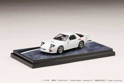 HJ641043DW Hobby JAPAN 1:64 RX-7 FC3S RedSuns Ryosuke Takahashi Diorama Set