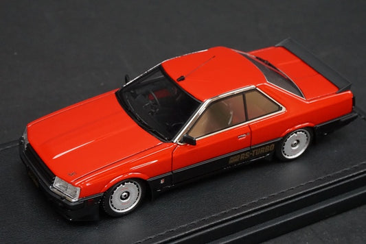 1:43 ignition model IG2325 Nissan Skyline 2000 RS-Turbo R30 Red/Black nidek car