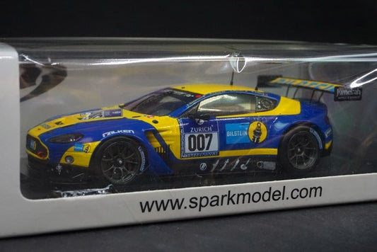 1:43 SPARK SG083 Aston Martin Vantage GT3 #007 24h Nurburgring 2013