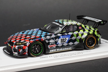 1:43 SPARK MAB039 BMW #102 Z4 GT3 Walkenhorst Motorsport 24h Nurburgring 2017