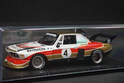 1:43 SPARK SG023 BMW CSL #4 Winner 6h Silverstone 1976 J.Fitzpatrick-T.Walkinshaw