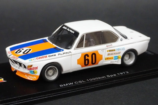 1:43 SPARK SB227 BMW CSL 1000km SPA 1973 H.Lauda - H.Stuck #60