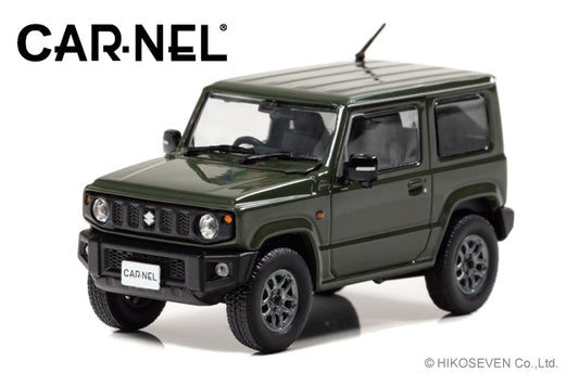 CN431805 CAR-NEL 1:43 Suzuki Jimny XC JB64W 2018 Jungle Green model car