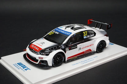 1:43 SPARK SPK-ES-1608 Citroen C-Elysee WTCC 2015 #37 Jose Maria Lopez model car