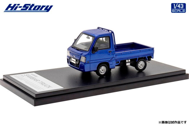 HS350BL Hi-story 1:43 Subaru Samber Truck WR Blue Limited 2011 WR Blue Mica