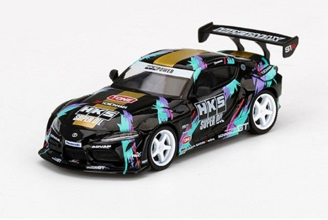 MGT00350-R TSM MINI-GT 1:64 Toyota HKS GR Supra A90 Tokyo Auto Salon 2020 RHD