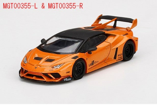 MGT00355-L TSM MINI-GT 1:64 LB WORKS Lamborghini Huracan GT Borealis Orange LHD