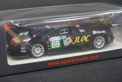 1:43 SPARK S9604 Lamborghini Murcielago R-SV LM JLOC 24h LM 2010 #69 model cars