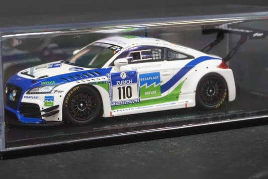 1:43 SPARK SG142 Audi TT RS ADAC Nurburgring 24h 2014 #110 model car