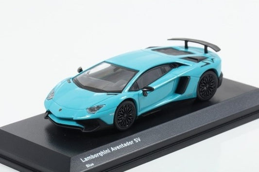 KS07065B1 KYOSHO 1:64 Lamborghini Aventador SV Blue