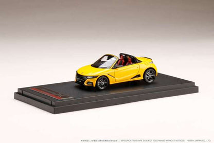 PM43151BY MARK43 1:43 Honda S660 MODULO X 2020 Carnival Yellow 2 model cars