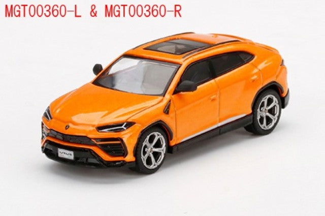 MGT00360-L TSM MINI-GT 1:64 Lamborghini Urus Borealis Orange LHD