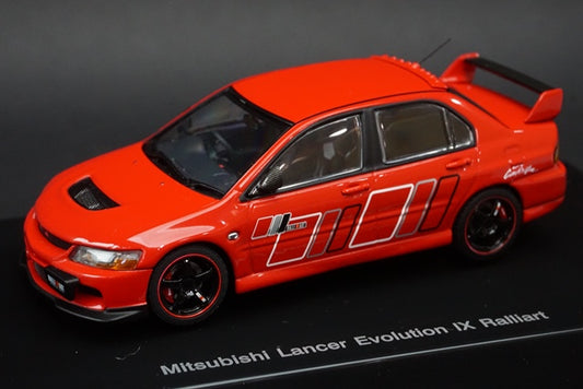 1:43 AUTOart 57191 Mitsubishi Lancer Evolution IX Ralliart Red model car