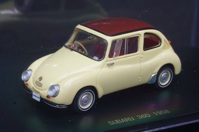 1:43 EBBRO 45685 SUBARU 360 1958 Ivory model car