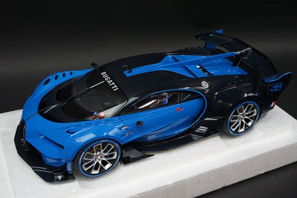 1:18 AUTOart 70986 Bugatti Vision Gran Turismo Light Blue/Blue Carbon model car