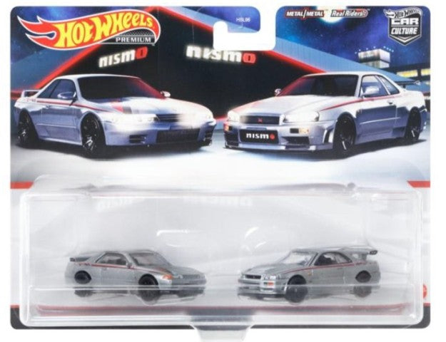 HCY75 Hot Wheels Premium Nissan Skyline GT-R 2 pacs model cars