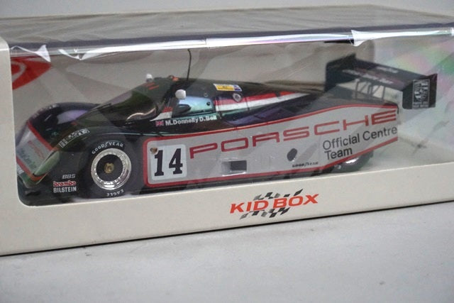 1:43 SPARK SKB43029 Porsche 962C Gti-RLR SPA 1000km 1988 #14 Official Center Team