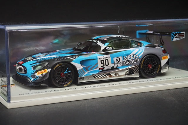 1:43 SPARK SB261 Mercedes AMG GT3 AKKA ASP Team Silver Cup Class SPA 24h 2019