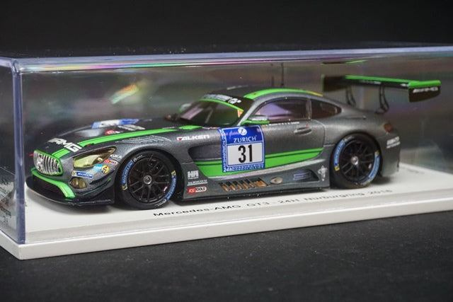 1:43 SPARK SG250 Mercedes AMG GT3 Nurburgring 24h 2016 #31 model car