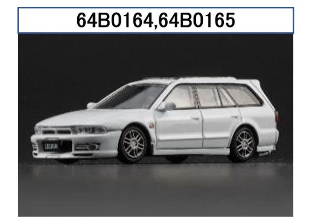 64B0165 BM CREATIONS 1:64 Mitsubishi Legnum Vr4 White LHD