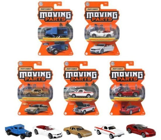 FWD28-987B Matchbox moving parts assorted 8 pcs / 1box