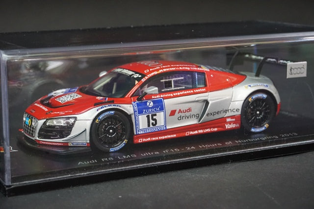 1:43 SPARK SG087 Audi R8 LMS ultra Nurburgring 24h 2013 #15 model car