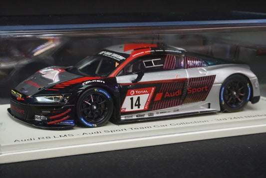 1:43 SPARK SG523 Audi R8 LMS Sport Team Car Collection Nurburgring 24h 2019 #14