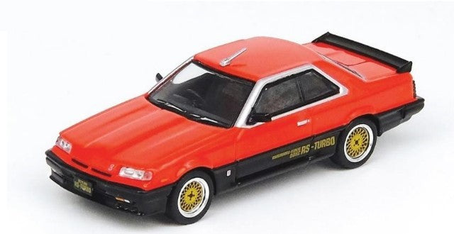 IN64-R30-RED INNO MODELS 1:64 Nissan Skyline 2000 TURBO RS-X (DR30) Red / Black