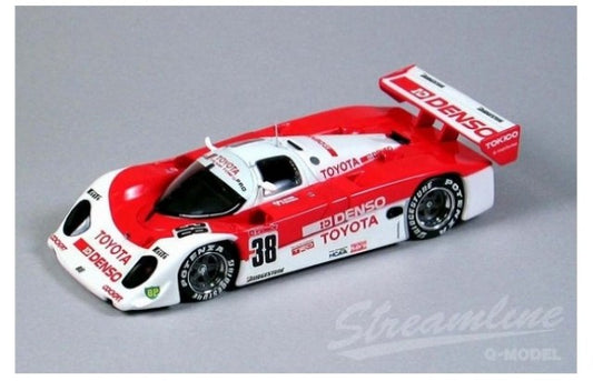 QMC018 Q-MODEL 1:43 TOYOTA 89C-V #38 1989 JSPC DENSO model cars