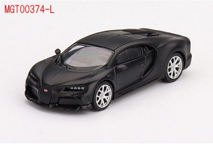 MGT00374-L TSM MINI-GT 1:64 Bugatti Chiron Super Sport 300+ Matte Black LHD