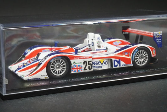 1:43 SPARK S0242 MG Lola EX 264-AER RML LM Winner 2006 #25 LMP2 Class model car