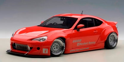 78757 AUTOart 1:18 Rocket Bunny 86 Red/Silver/Wheel