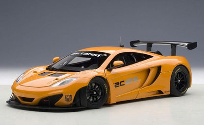 81340 AUTOart 1:18 Mclaren MP4-12C GT3 Presentation Car Metallic Orange