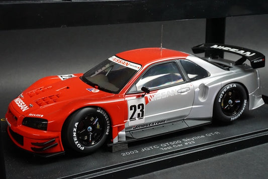 1:18 AUTOart 80380 Nissan Skyline GT-R R34 JGTC Test Car 2003 #23 model car