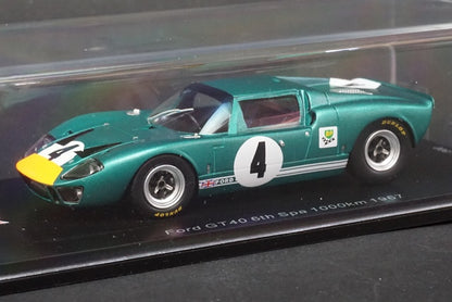 1:43 SPARK SB184 Ford GT40 SPA 1000km 1967 #4 model car