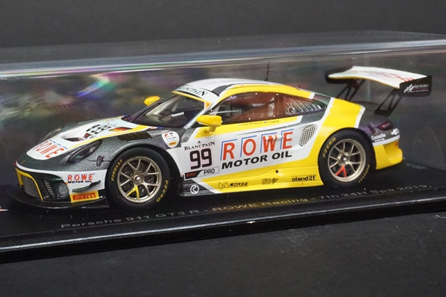 1:43 SPARK SB256 Porsche 911 GT3 R ROWE Racing SPA 24h 2019 #99