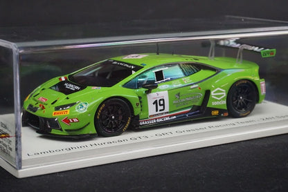 1:43 SPARK SB286 Lamborghini Huracan GT3 GRT Grasser Racing Team SPA 24h 2016 #19