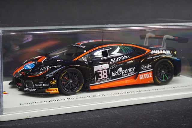 1:43 SPARK SB289 Lamborghini Huracan GT3 Antonelli Motorsport SPA 24h 2016 #38