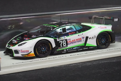 1:43 SPARK SB293 Lamborghini Huracan GT3 Barwell Motorsport SPA 24h 2016 #78