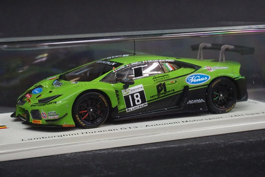 1:43 SPARK SB306 Lamborghini Huracan GT3 Antonelli Motorsport SPA 24h 2018 #18