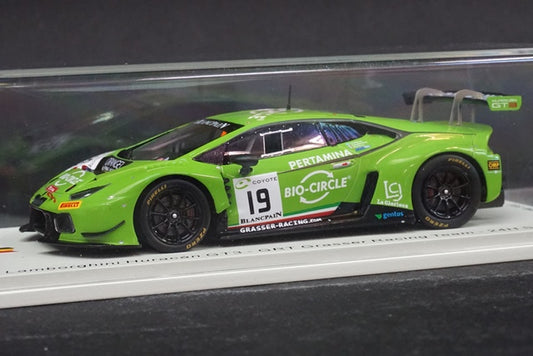 1:43 SPARK SB307 Lamborghini Huracan GT3 GRT Grasser Racing Team SPA 24h 2018 #19