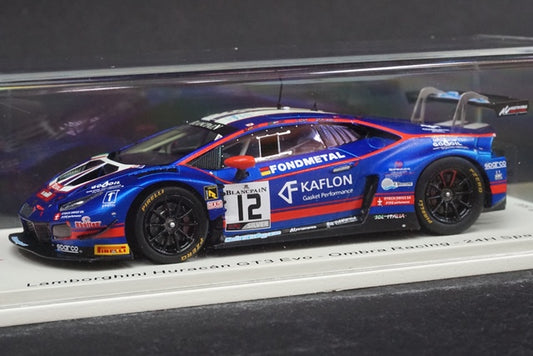 1:43 SPARK SB314 Lamborghini Huracan GT3 EVO Ombra Racing SPA 24h 2019 #12