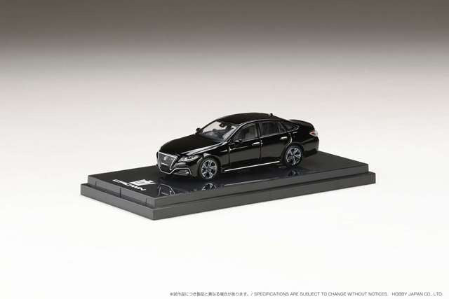 HJ642009GBK Hobby JAPAN 1:64 Toyota Crown 2.0 RS Limited Black