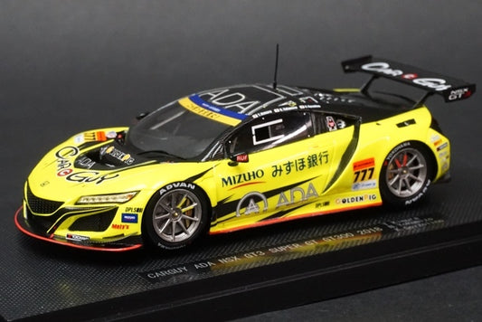 1:43 EBBRO 45654 CARGUY ADA NSX GT3 SUPER GT GT300 2018 #777 model car